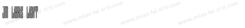 JM Libris Light字体转换